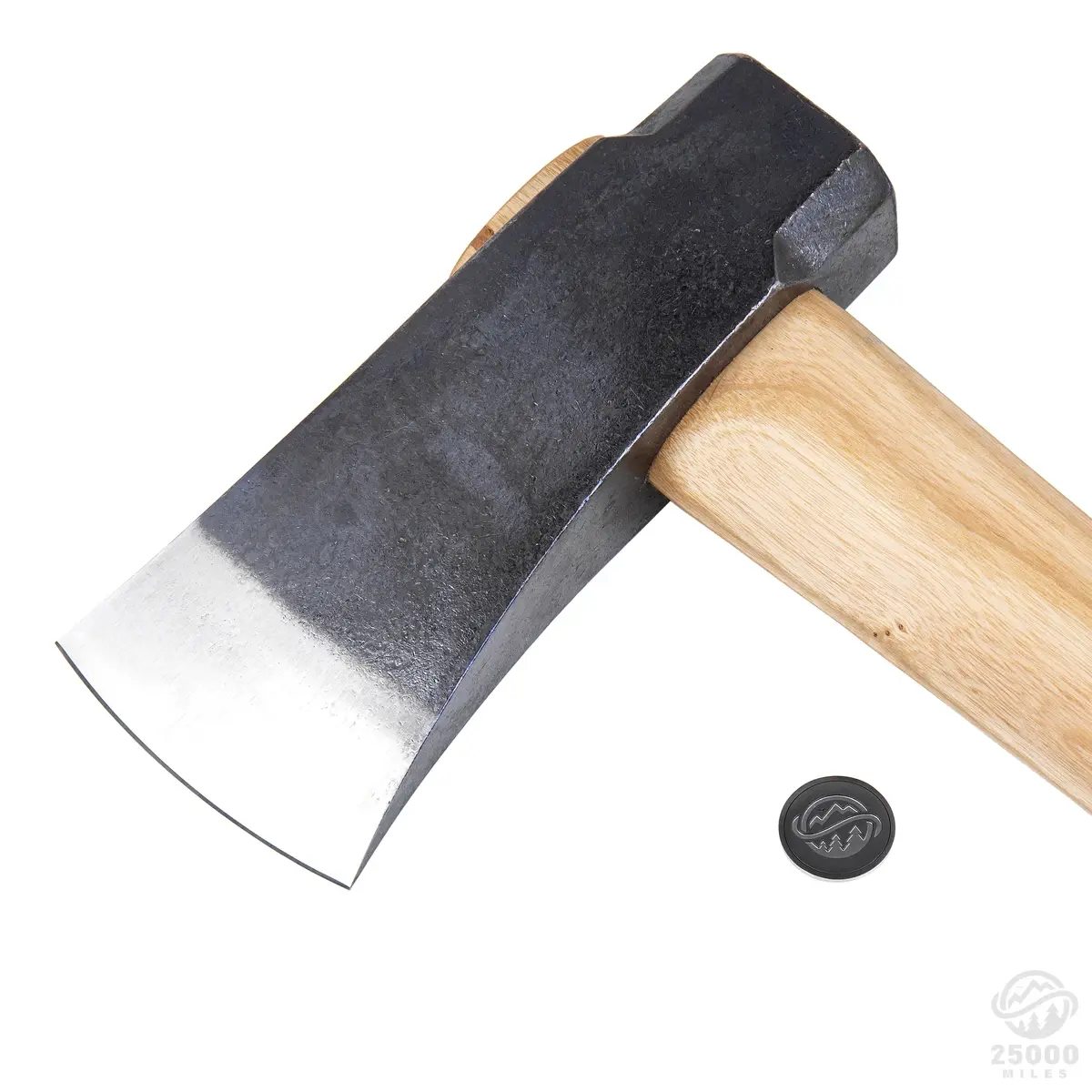 anika "tomahawk bearded" axe with leather sheath