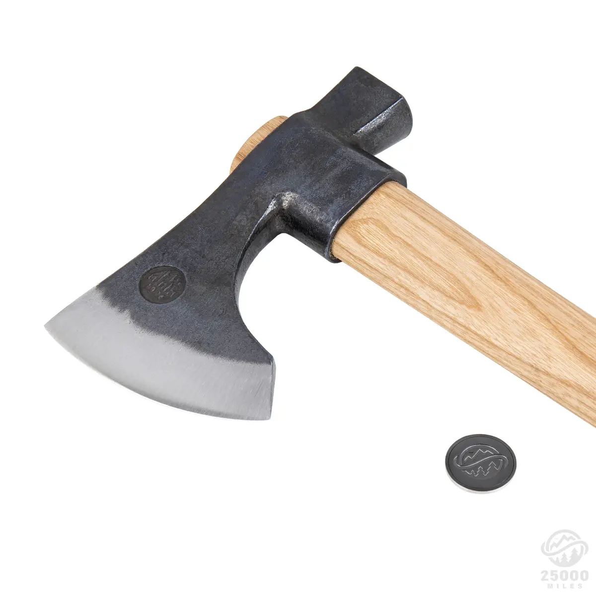 anika "tomahawk bearded" axe with leather sheath