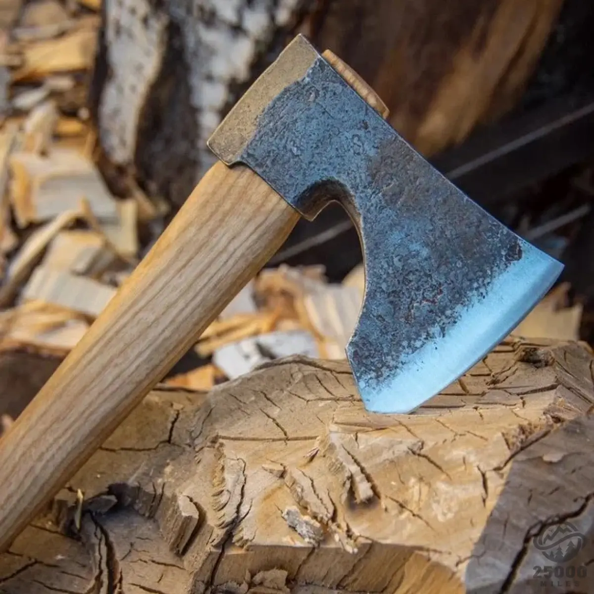 anika “leshiy” axe with leather sheath main image